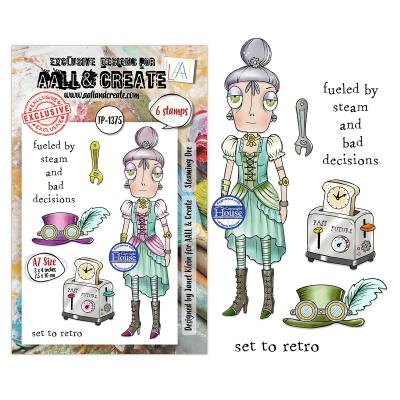Aall and Create Stempel - Steaming Dee